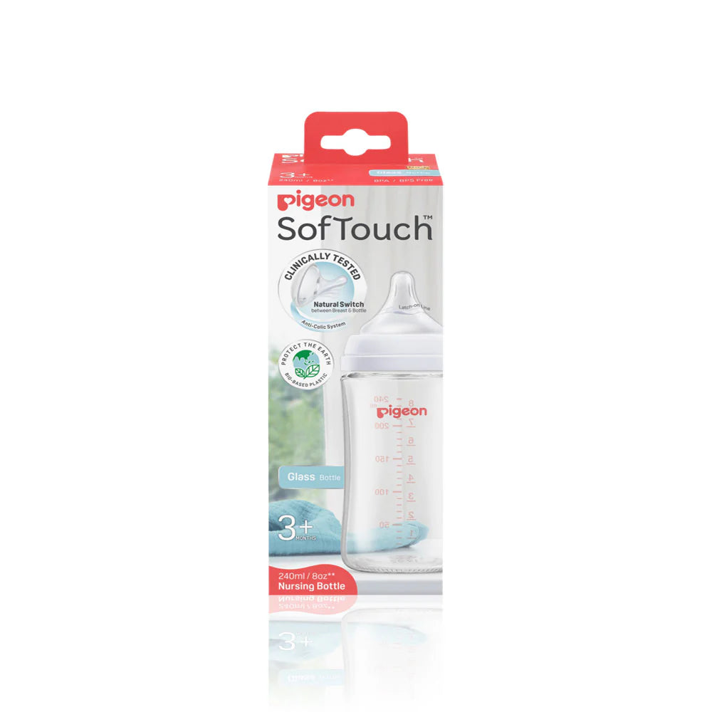 Softouch Bpp Nursing Bottle Glass 240Ml----zedshoppe