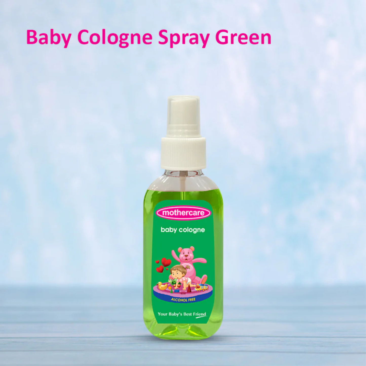 Mothercare Baby Cologne Spray Green.