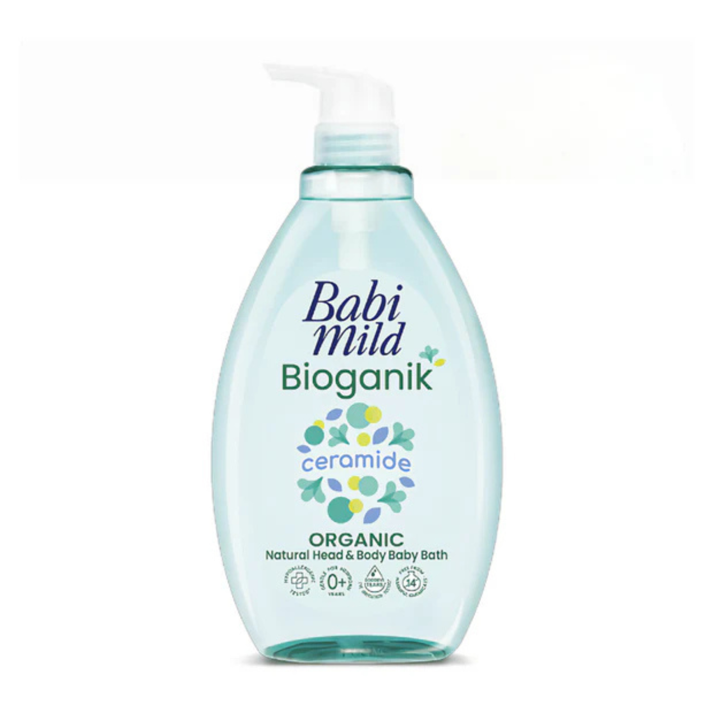 Baby Mild Bioganik Organic Natural Head & Body Baby Bath 380 ml - ZEDSHOPPE