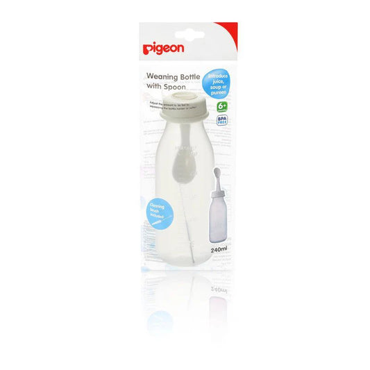 Pigeon Weaning Spoon Feeding Bottle 240ml-zedshoppe