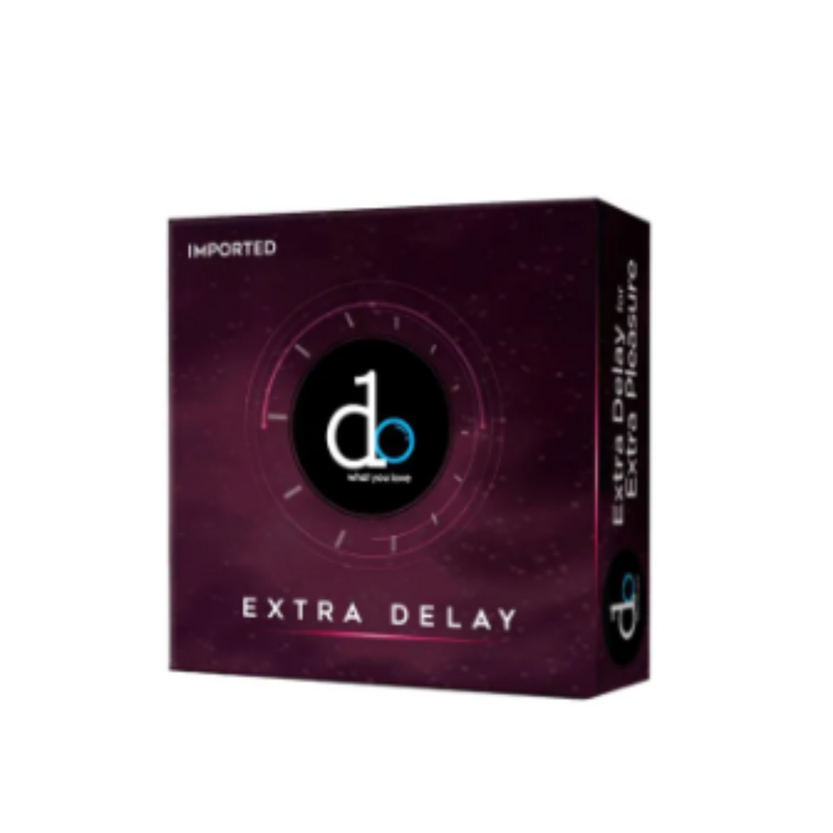 DO Extra Delay Condoms Pack of 3 box - lubricated long lasting condoms -ZEDSHOPPE®