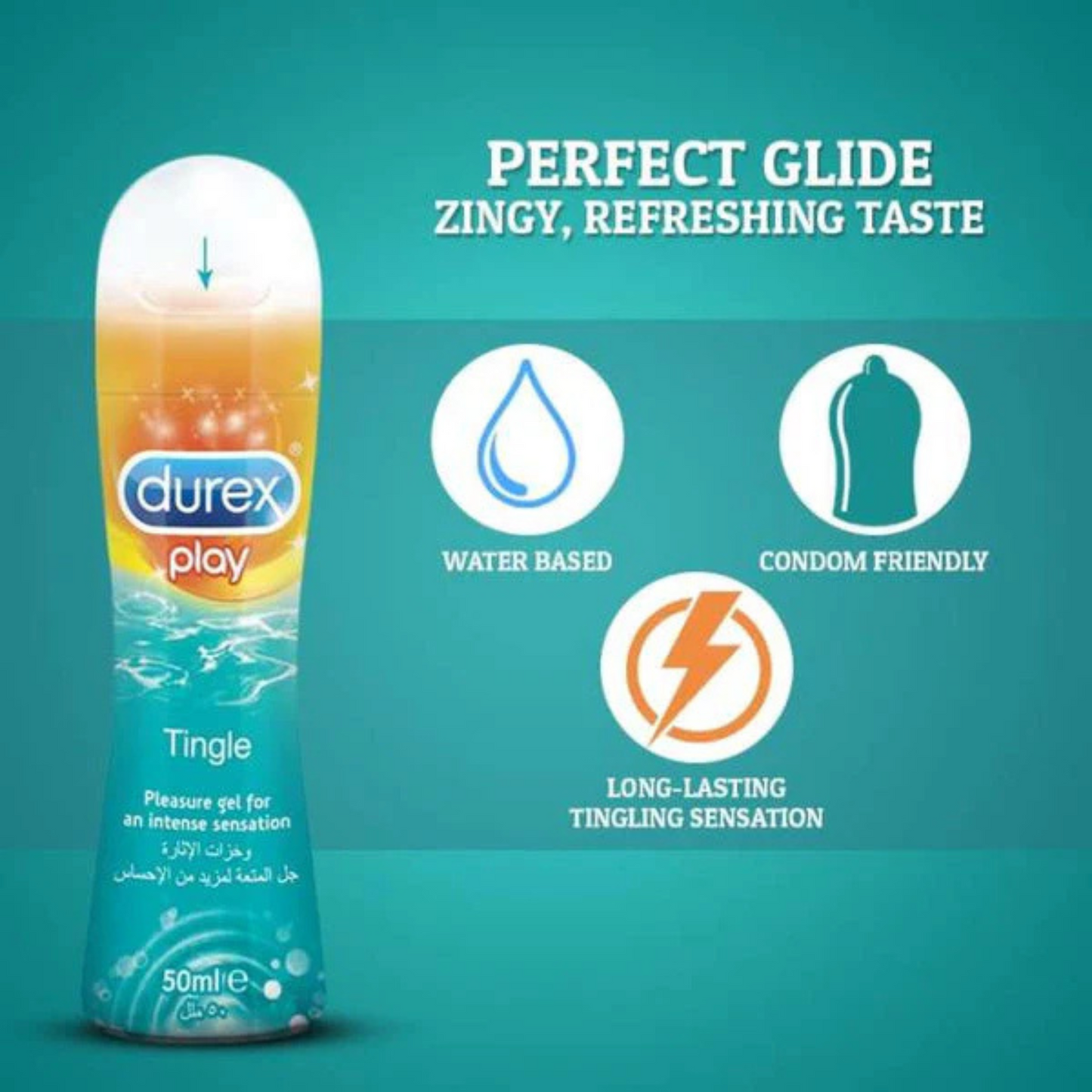 DurexPerfectGlidePlayTingleLube50ML.