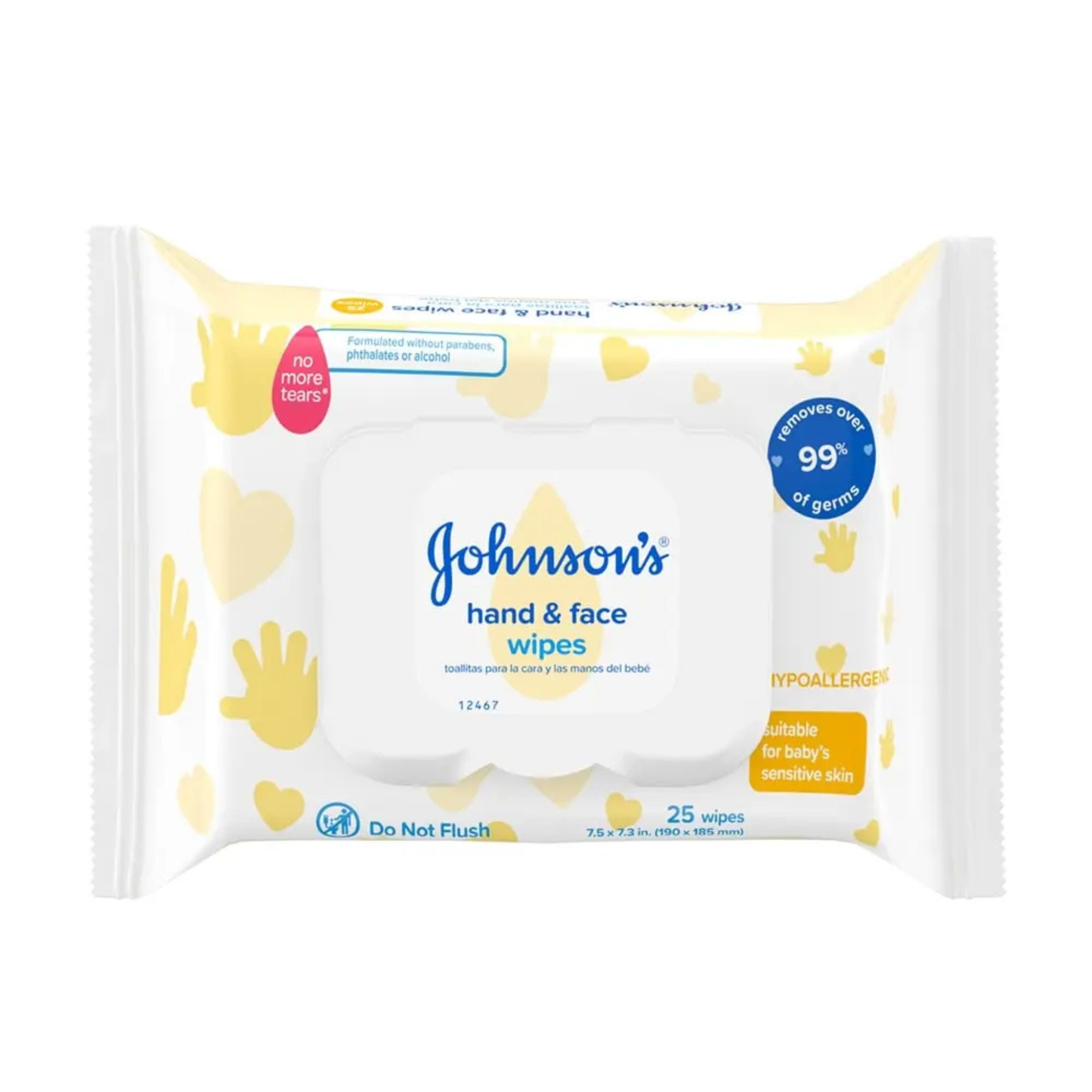 JHONSON'S Hand and Face Wipes - ZEDSHOPPE.