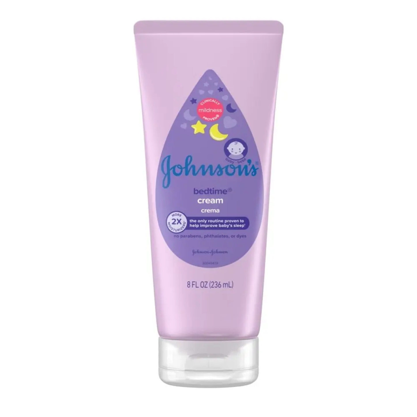JOHNSON'S Bedtime® Moisturizing Cream - 236ML - ZEDSHOPPE.