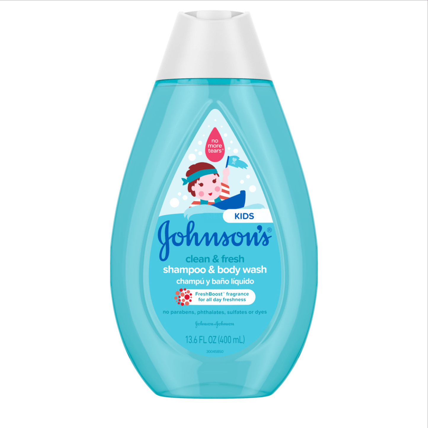 JOHNSON'S Clean & Fresh Shampoo & Body Wash - 400ML - ZEDSHOPPE.