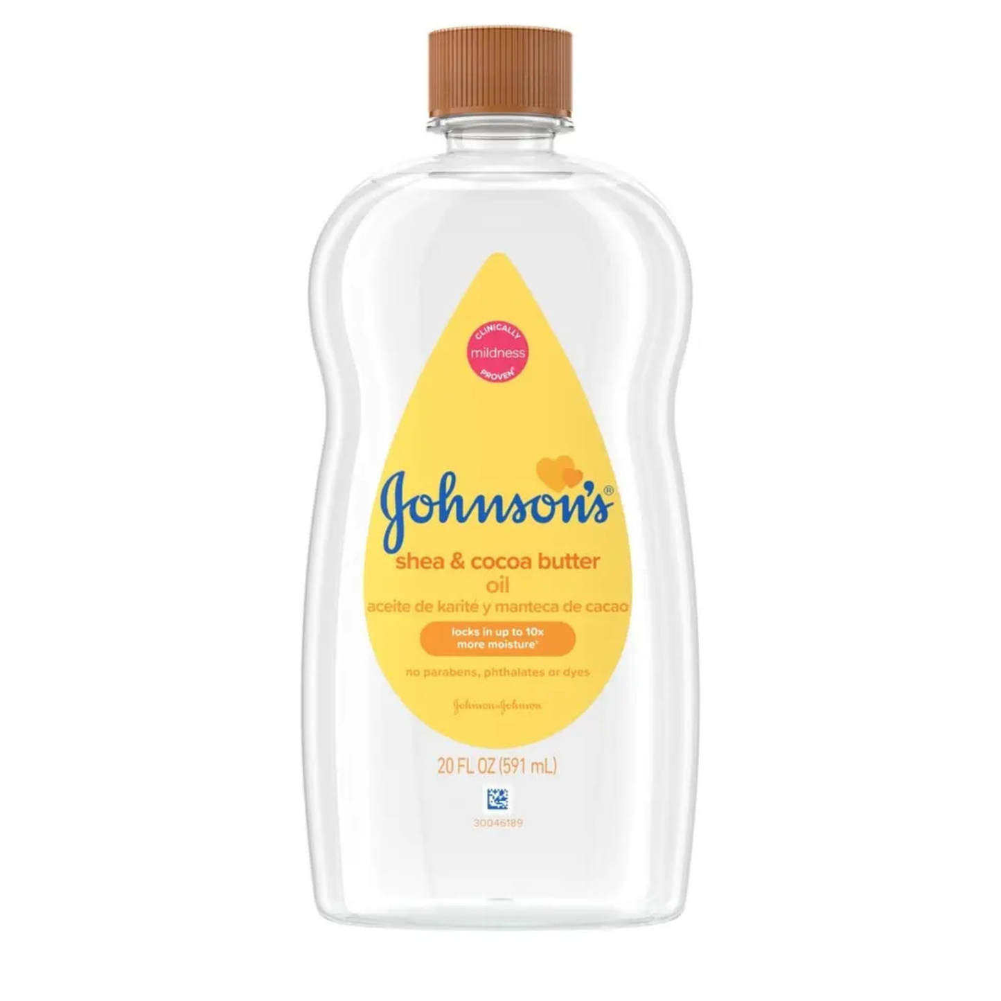 JOHNSON'S Shea & Cocoa Butter Baby Oil - 591ML - ZEDSHOPPE.