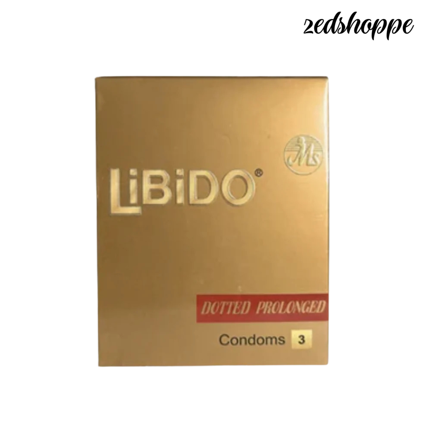 Libido - Dotted Prolonged Condoms (3's) - ZEDSHOPPE