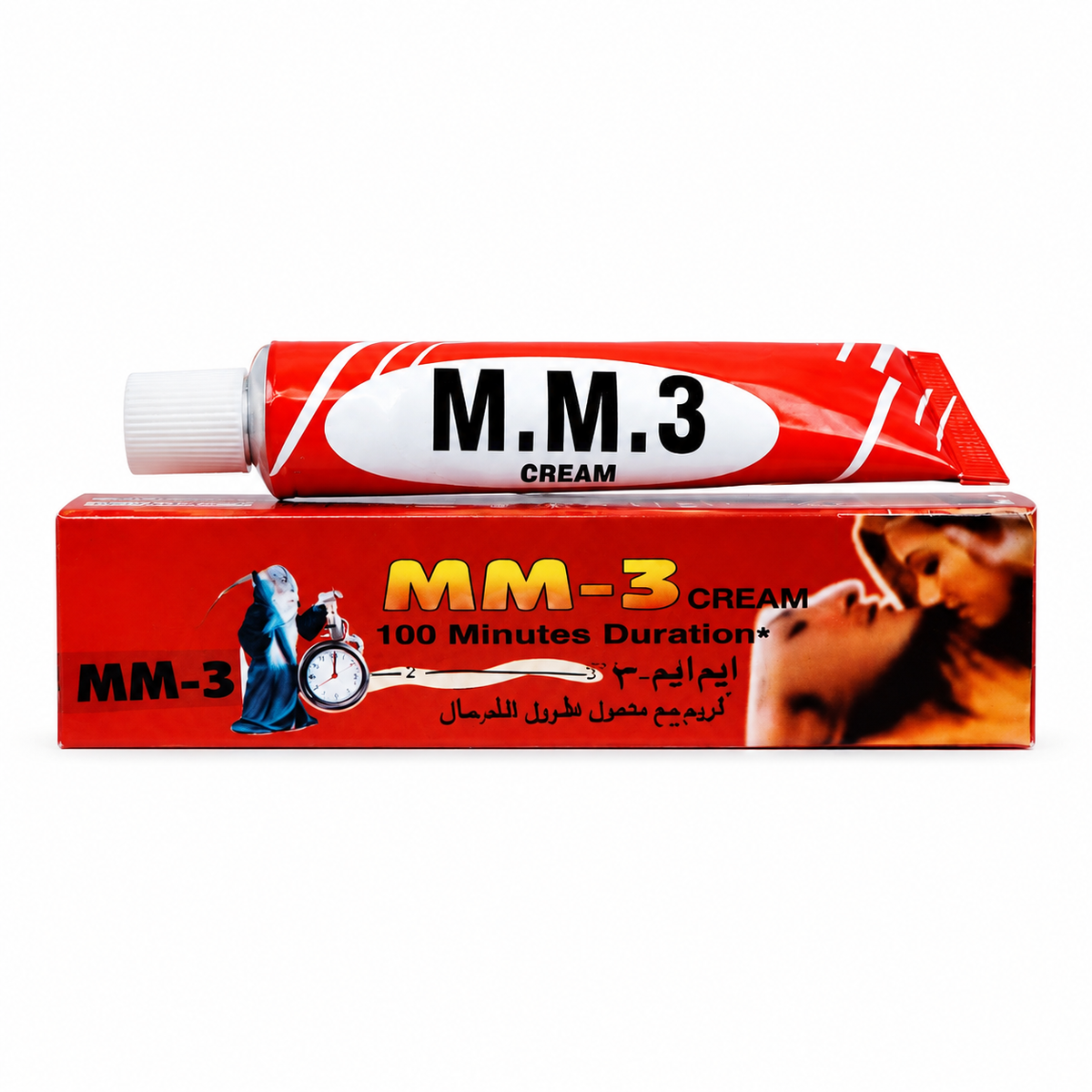 MM-3 Herbal Delay Cream tube. Local made wellness formula Pakistan - ZEDSHOPPE®