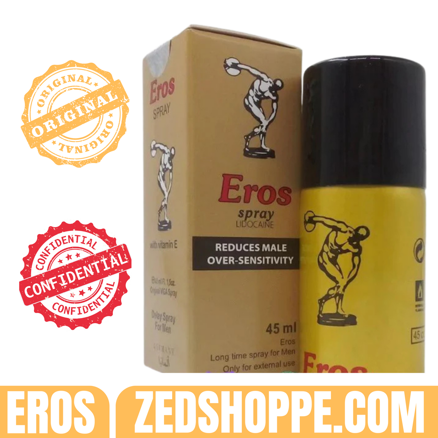 Men Eros Delay Spray - ZEDSHOPPE.