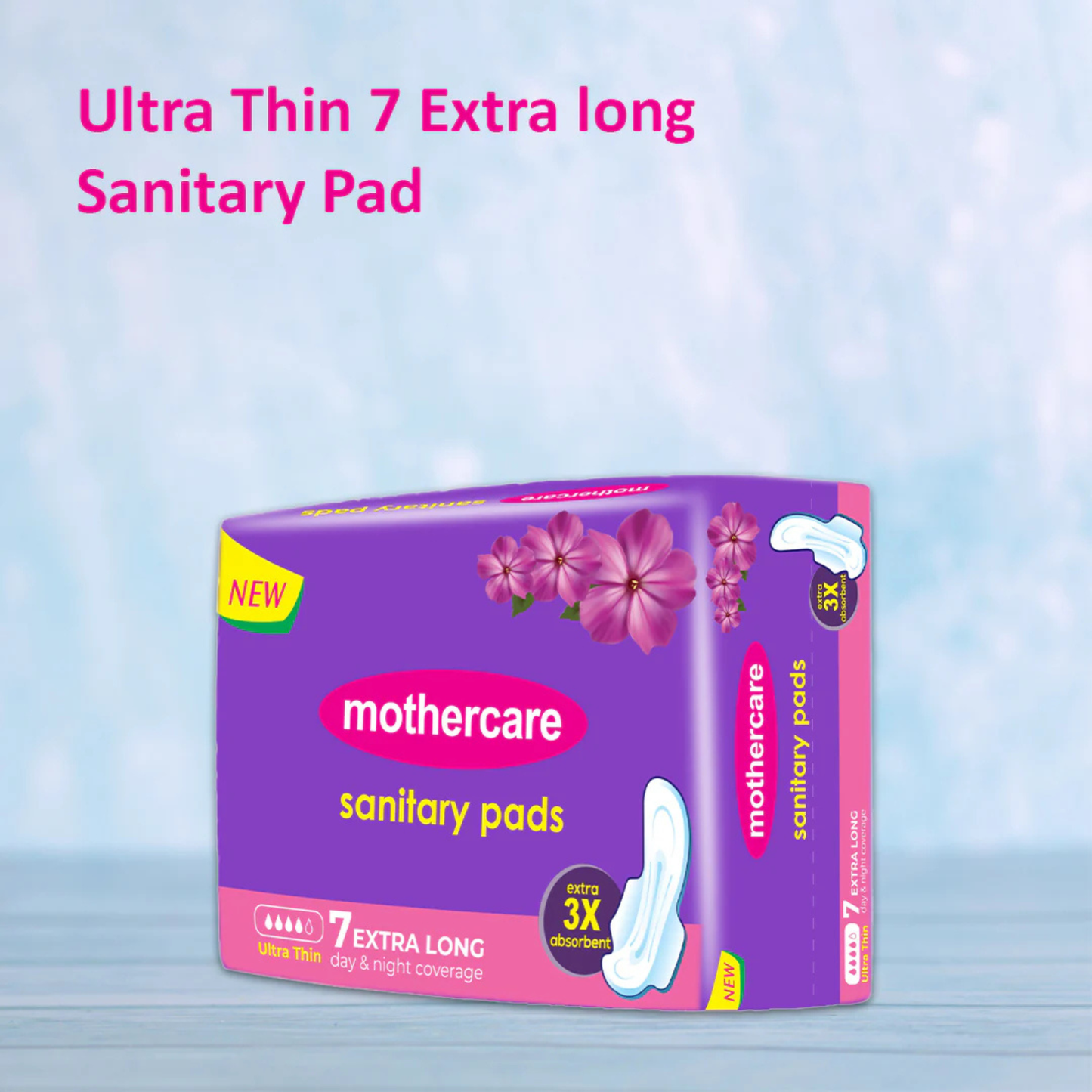 Mothercare Ultra Thin 7 Extra long Sanitary Pad - ZEDSHOPPE