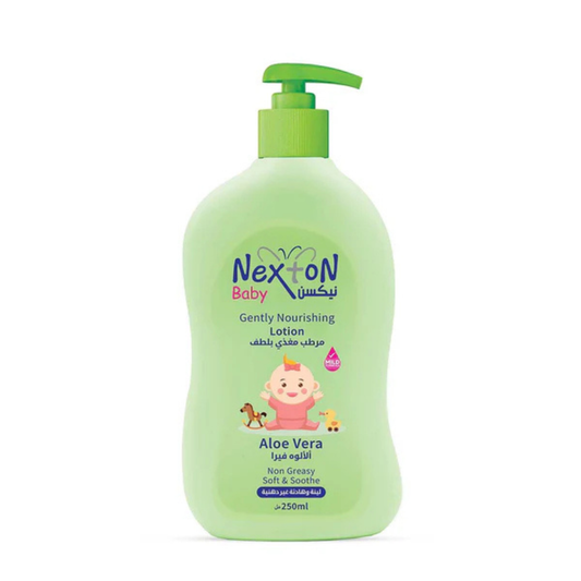 NEXTON BABY ALOEVERA LOTION - 250ML - ZEDSHOPPE.