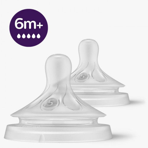 Philips Avent Natural Response 6m+ Nipple Pack of 2 - ZEDSHOPPE