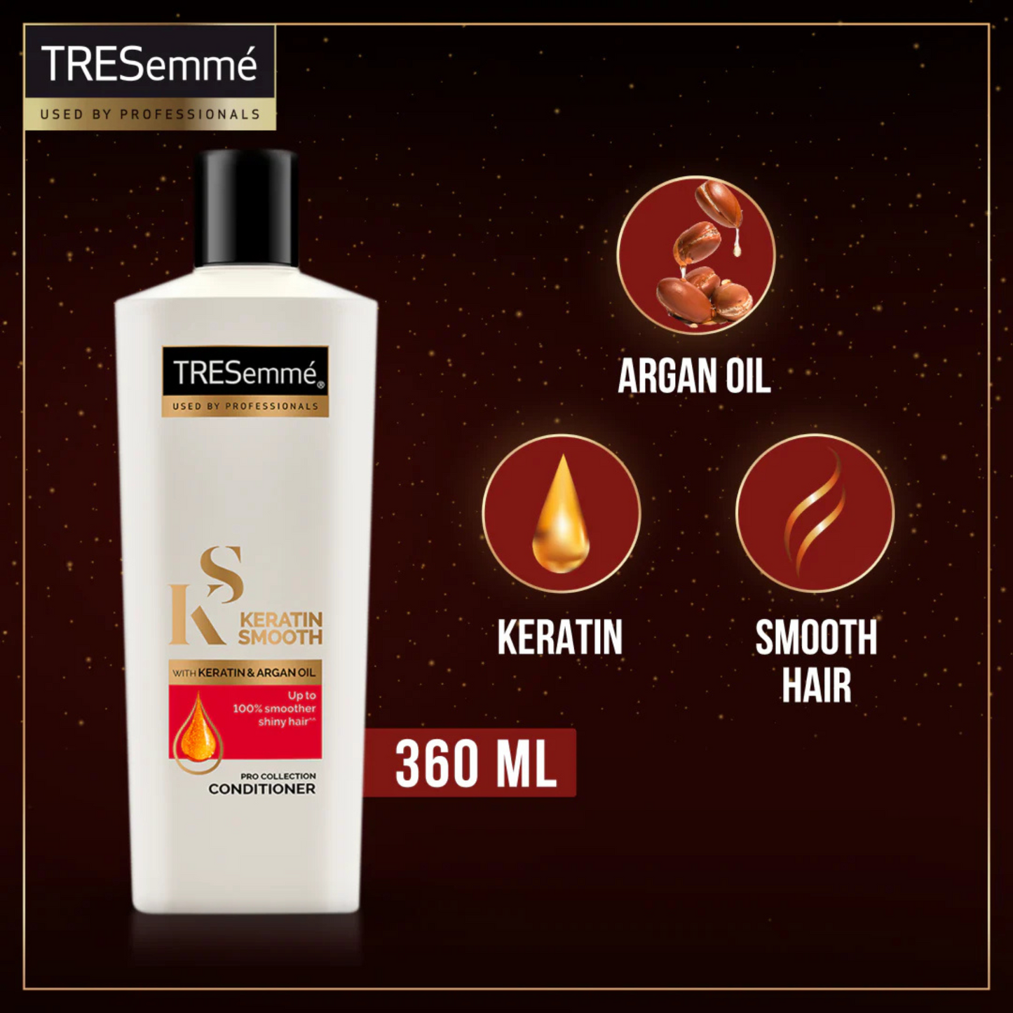 Tresemme PRO Conditioner Keratin Smooth - 360ml - ZEDSHOPPE