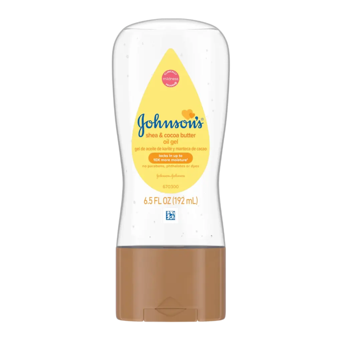 JOHNSON’S® Shea & Cocoa Butter Baby Oil Gel. 192ML