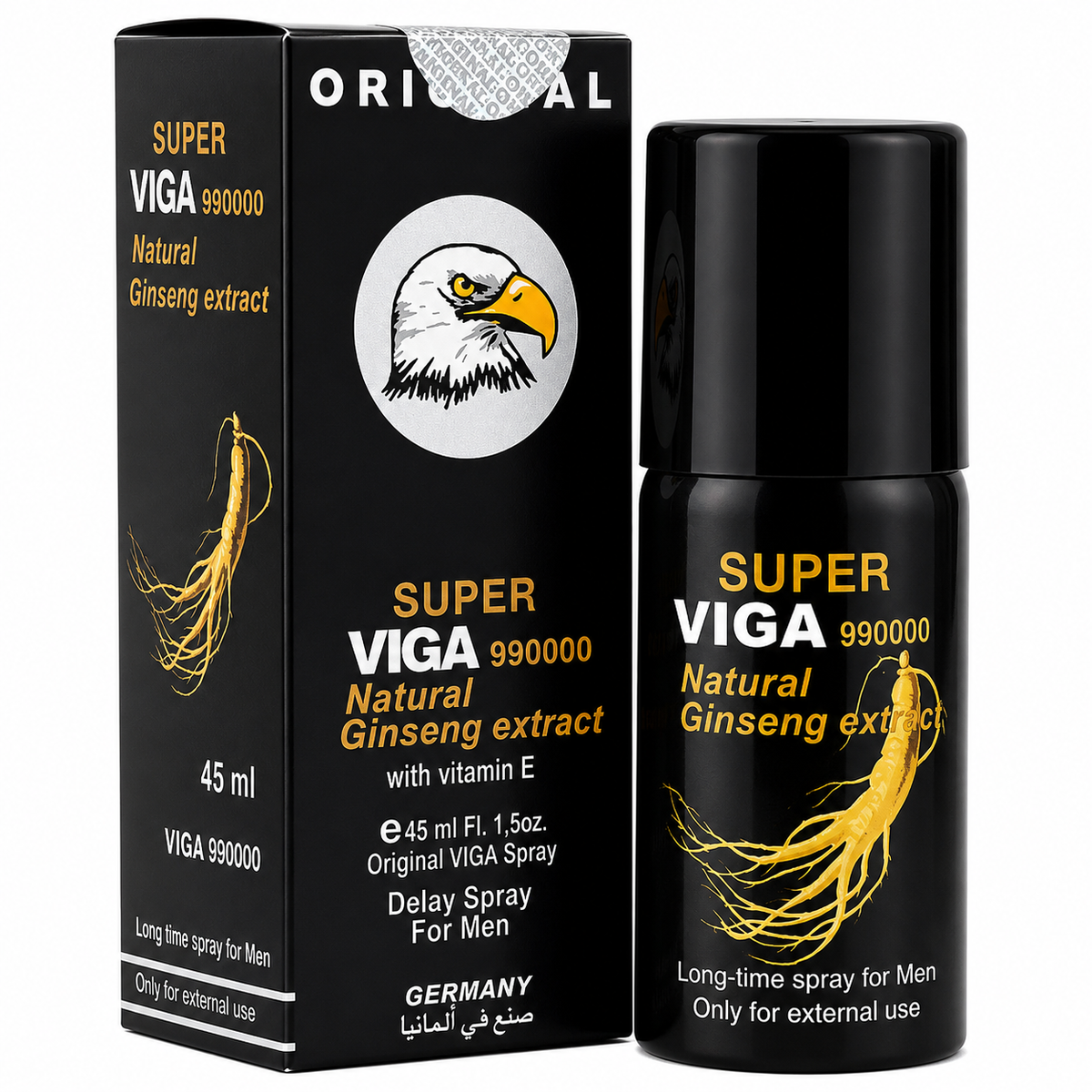 Viga 990000 advance formula delay spray. Imported wellness spray with ginseng Pakistan - ZEDSHOPPE®