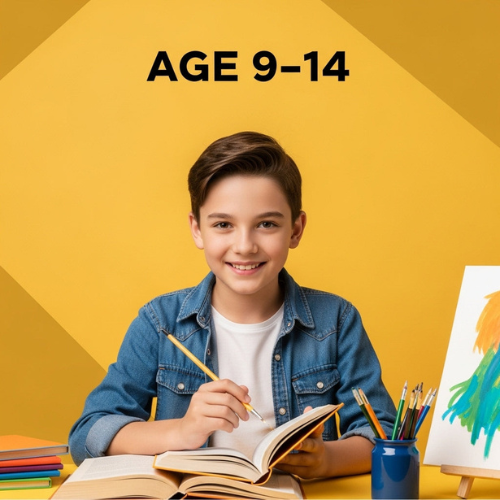AGE 9-14 YEARS By ZEDSHOPPE