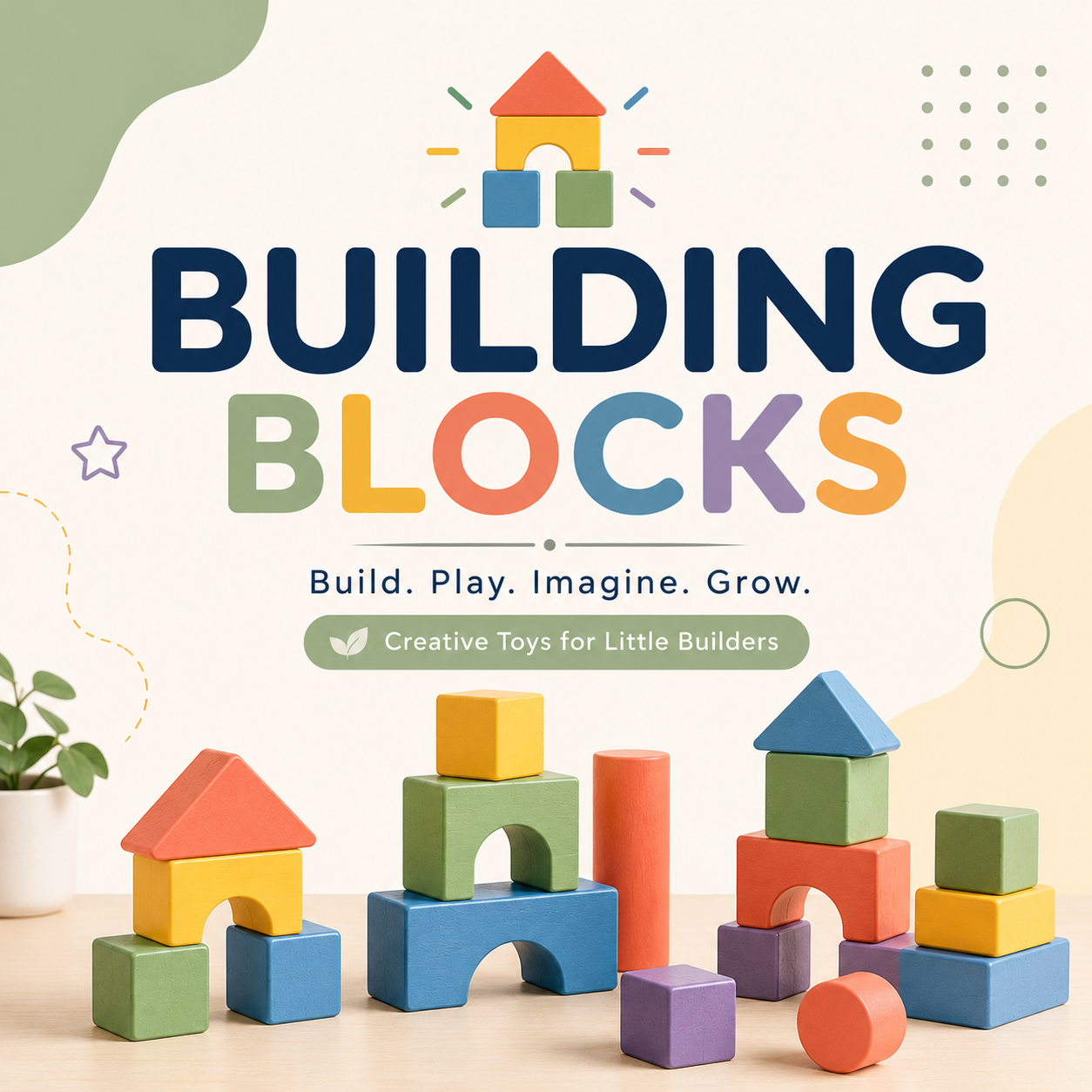 BUILDING BLOCKS TOYS By ZEDSHOPPE.