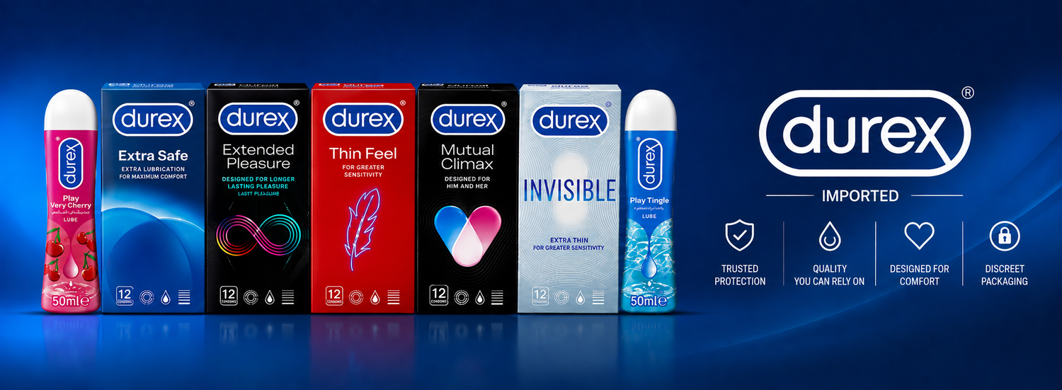 Durex Imported Condoms & Lubes, Personal Care - ZEDSHOPPE® Pakistan.