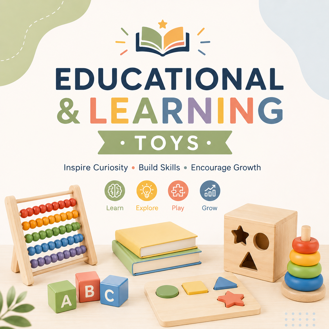 EDUCATIONAL & LEARNING TOYS By ZEDSHOPPE.