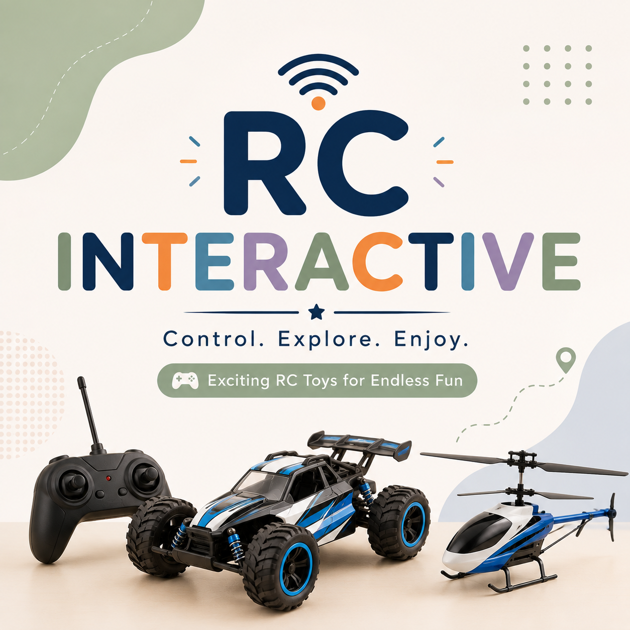 RC INTEREACTIVE TOYS By ZEDSHOPPE.