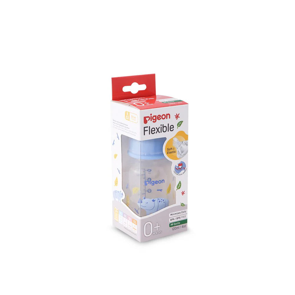 PIGEON COMPACT COLORFUL BABY BOTTLE 0+ MONTHS----ZEDSHOPPE