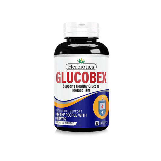 Herbiotics Glucobex - 30 Tablets.