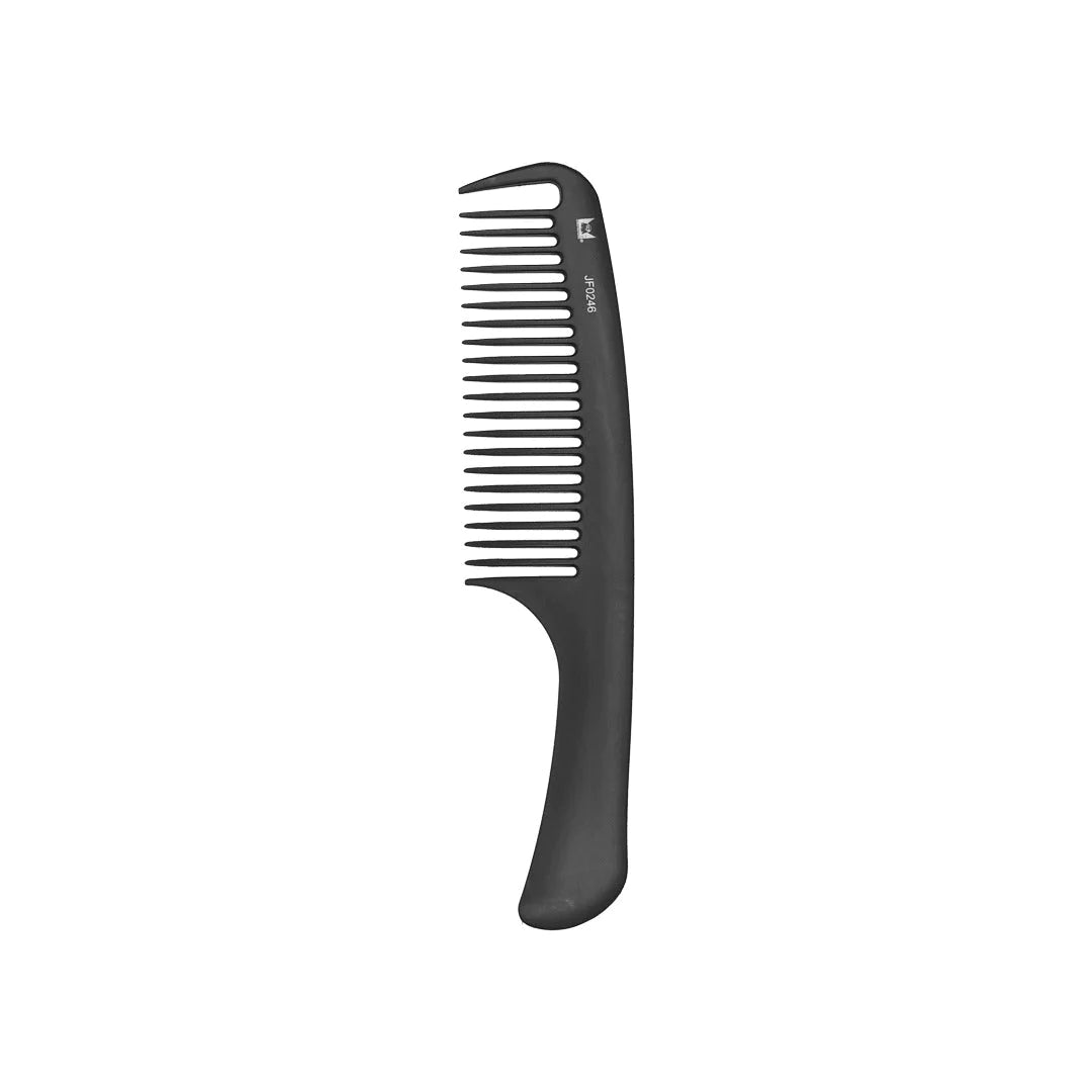 Salon Designers Eagle Fortress Carbon Comb Heat Resistant Comb With Handle Jf0246