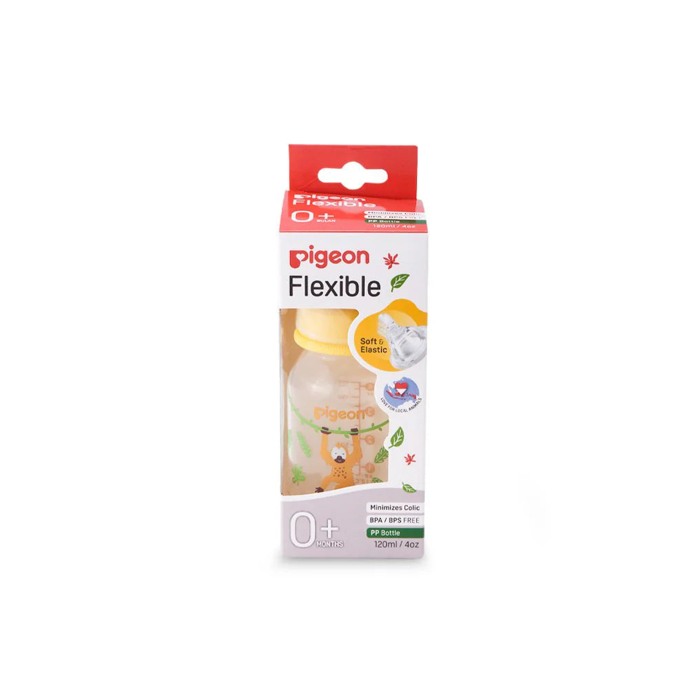 PIGEON COMPACT COLORFUL FLEXIBLE FEEDER 0+ MONTHS.---ZEDSHOPPE