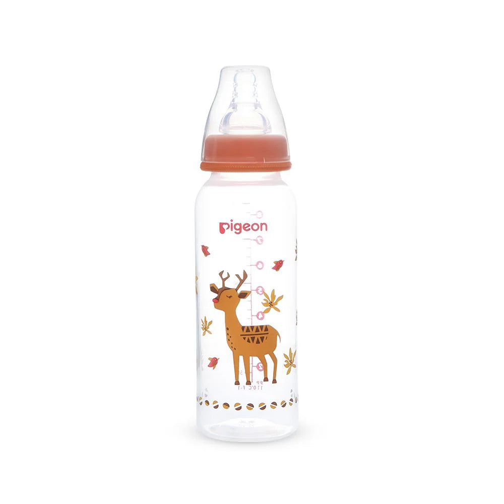 PIGEON COLORFUL ERGONOMIC BABY BOTTLE-zedshoppe