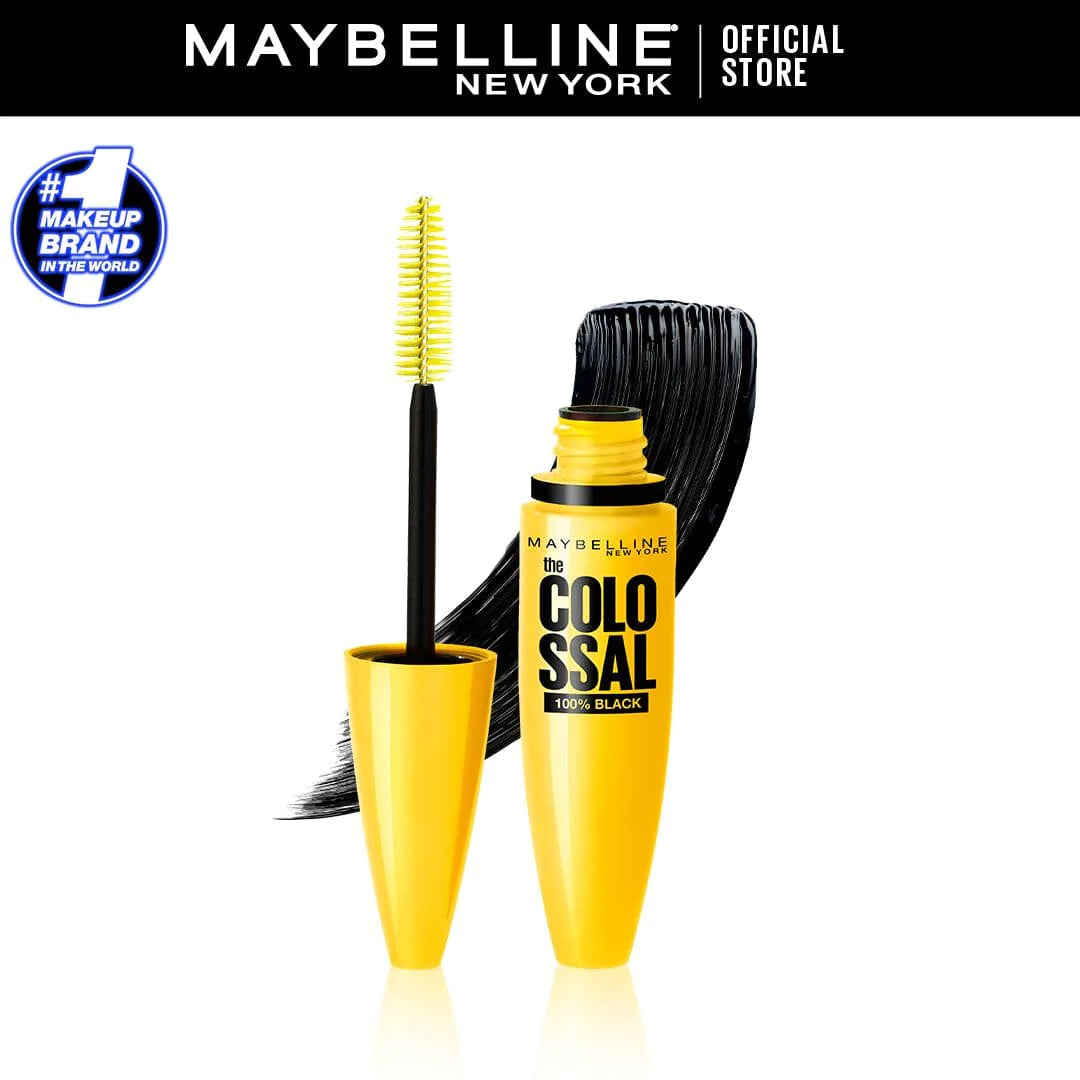 Maybelline NY Volum' Express The Colossal Washable Mascara.