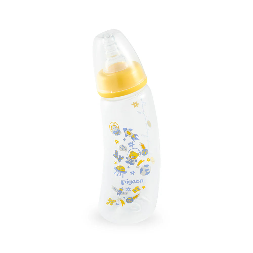Pigeon Standard Neck Curve Nursing Bottle Pp 250ml Space zedshoppe