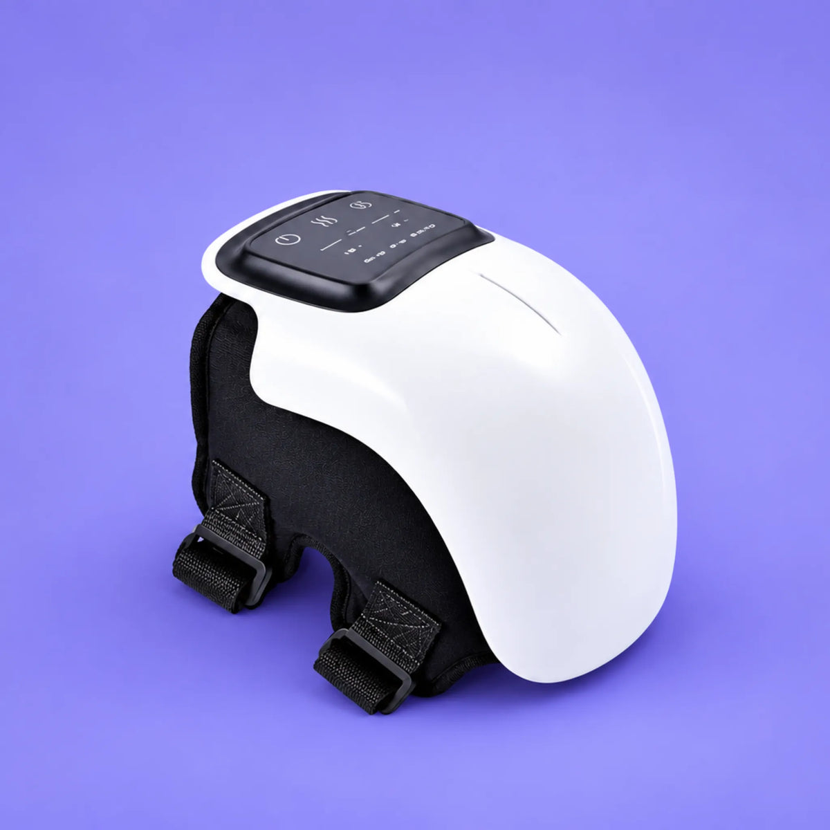 3-in-1 knee massager with heat and vibration, touch control panel and adjustable straps | ZEDSHOPPE®.