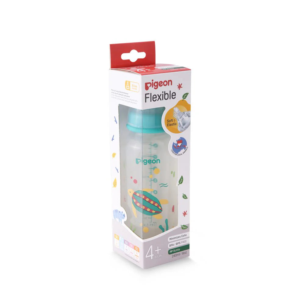 Flexible Standard Neck Feeder Pp Rp 240ml----zedshoppe