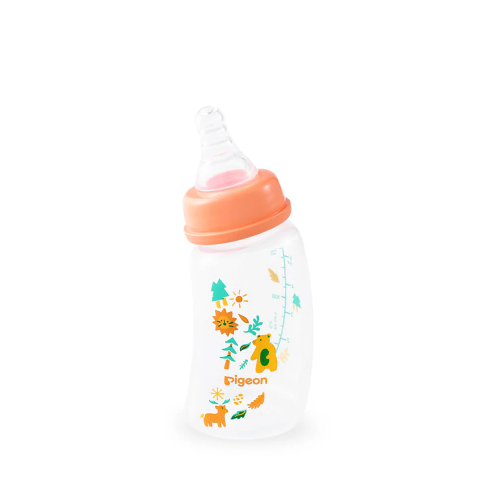 Pigeon Curve Standard Neck Nursing Bottle Pp 150ml Forest zedshopp