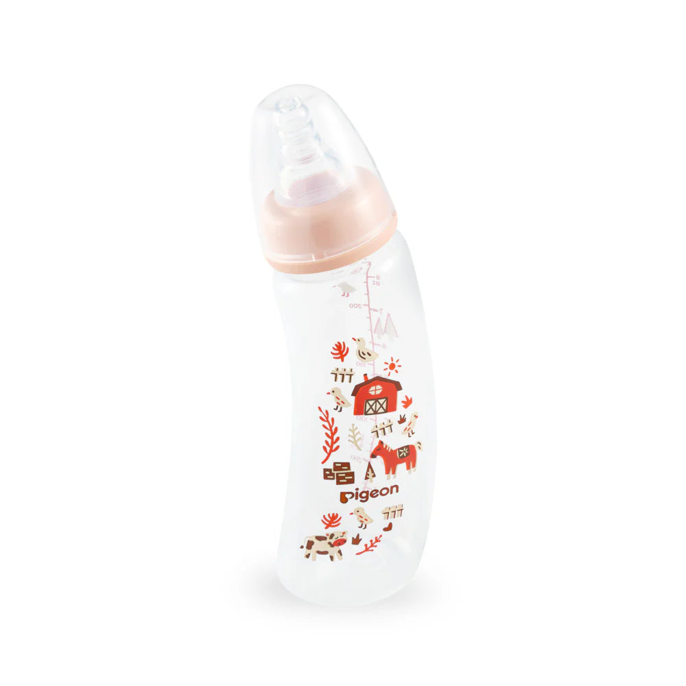 Pigeon Curve Standard Neck Nursing Bottle Pp 250ml Farm zedshoppe