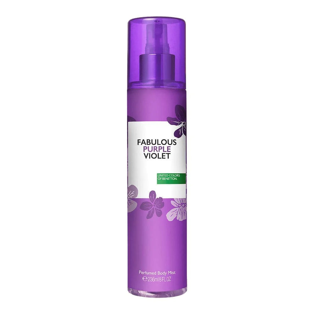 Benetton Fabulous Purple Violet Body Mist 236Ml.