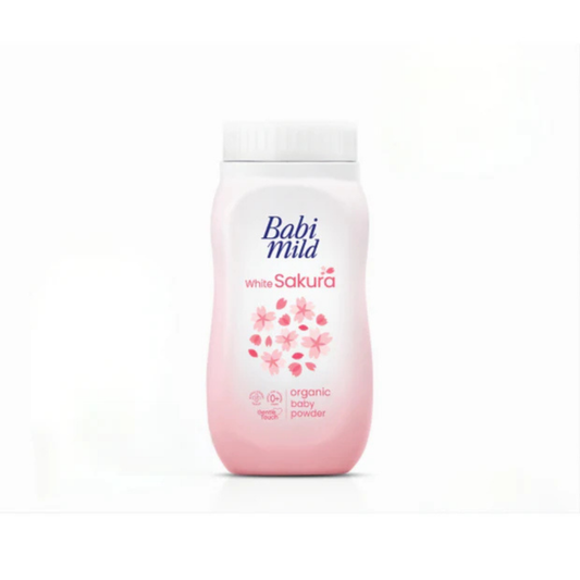 Baby Mild White Sakura Organic Baby Powder 160g.