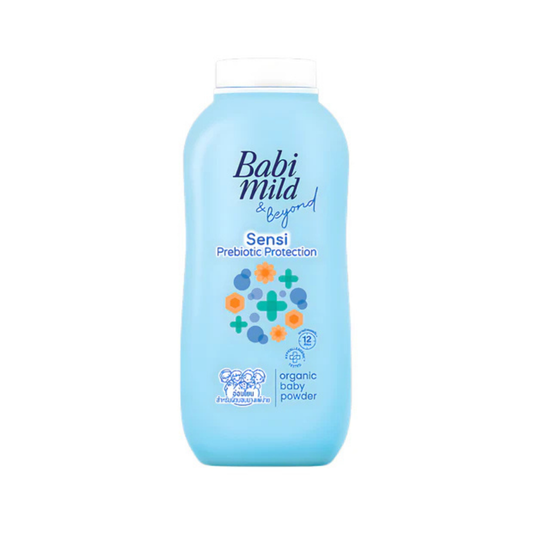 Baby Mild & Beyond Prebiotic Protection Organic Baby Powder 350g.