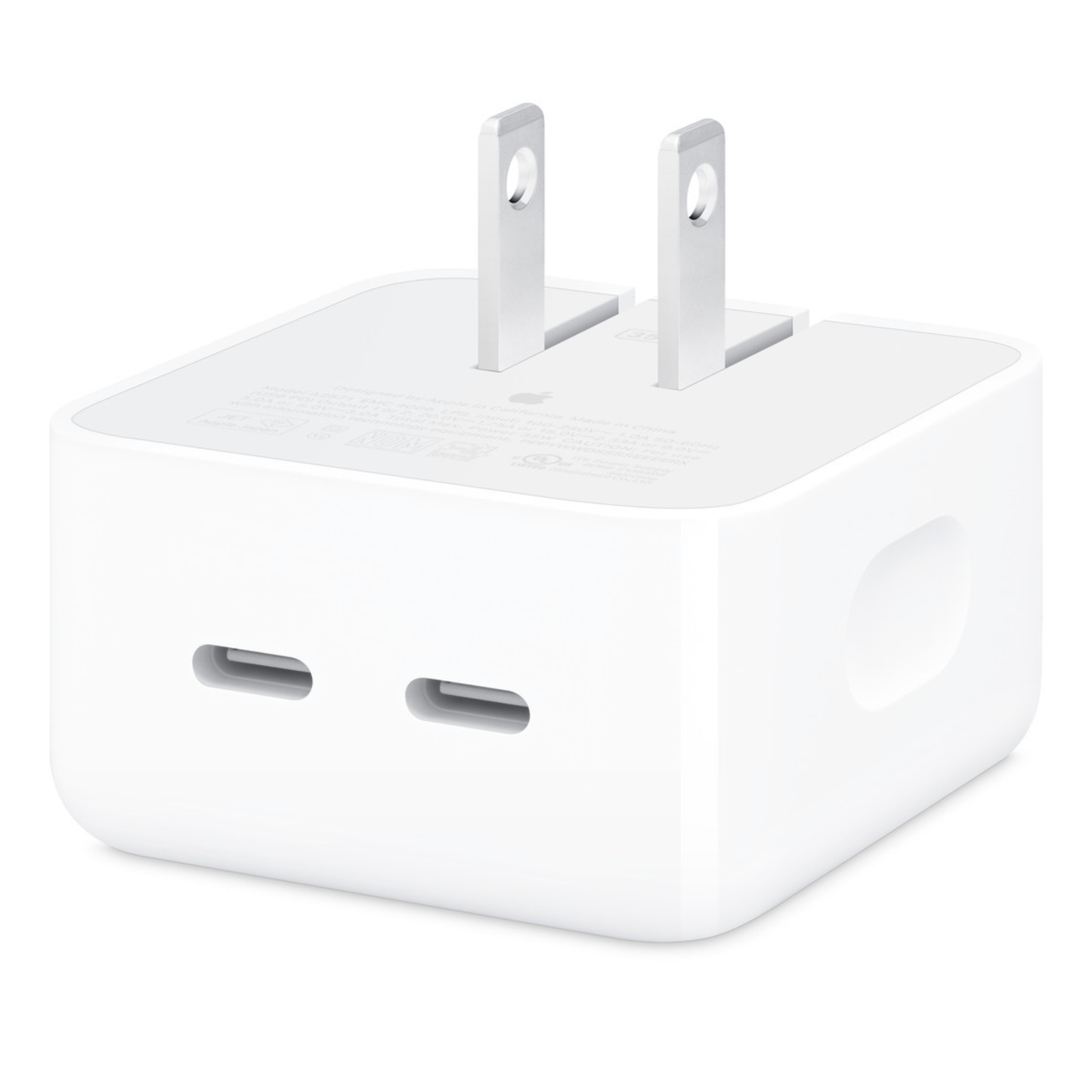 Apple 35W Dual USB-C Port Compact Power Adapter - Original - Buy Online in Pakistan at ZEDSHOPPE®