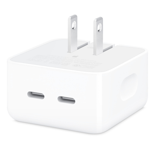 Apple 35W Dual USB-C Port Compact Power Adapter - Original - Buy Online in Pakistan at ZEDSHOPPE®