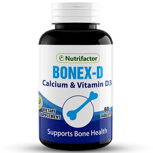 Nutrifactor Bonex-D - 60 Tablets.