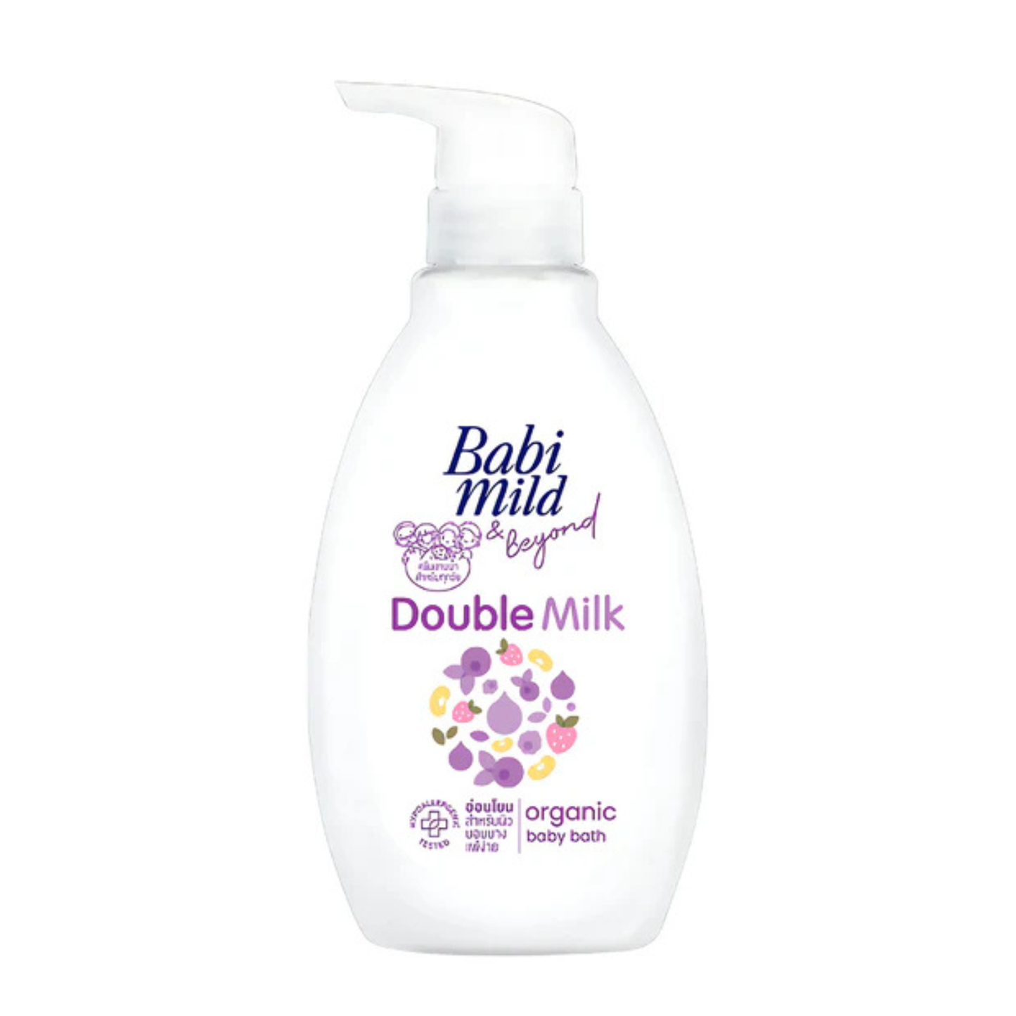 Baby Mild & Beyond Double Milk Organic Baby Bath 380 ml - ZEDSHOPPE