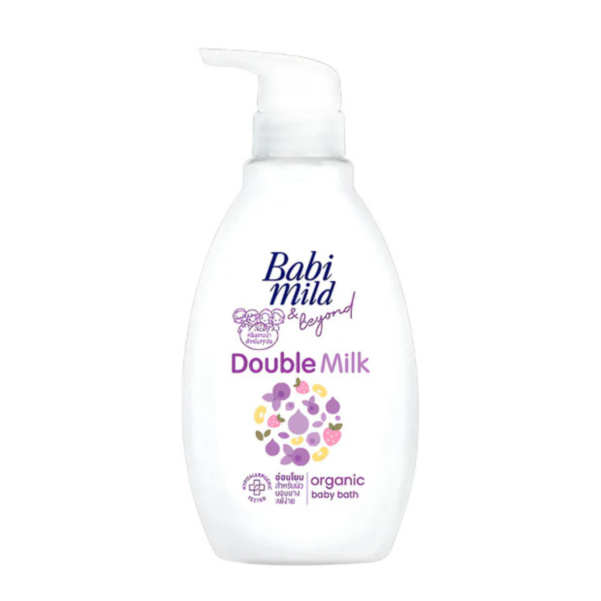 Baby Mild & Beyond Double Milk Organic Baby Bath 380 ml - ZEDSHOPPE