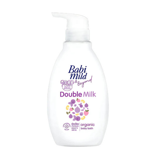 Baby Mild & Beyond Double Milk Organic Baby Bath 380 ml - ZEDSHOPPE
