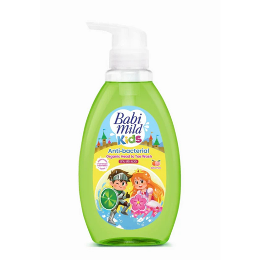 Baby Mild Kids Antibacterial Organic Head to Toe Wash Soda Popz 390 ml - ZEDSHOPPE