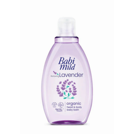 Baby Mild Relaxing Lavender Organic Head & Body Baby Bath 180 ml - ZEDSHOPPE