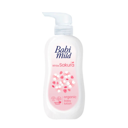  Baby Mild White Sakura Organic Baby Lotion 350 ml - ZEDSHOPPE