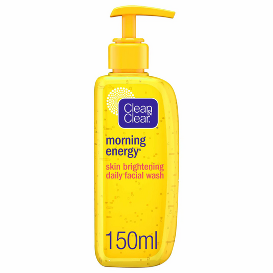 Clean & Clear Daily Facial Wash Skin Brightening Morning Energy 150Ml - ZEDSHOPPE.