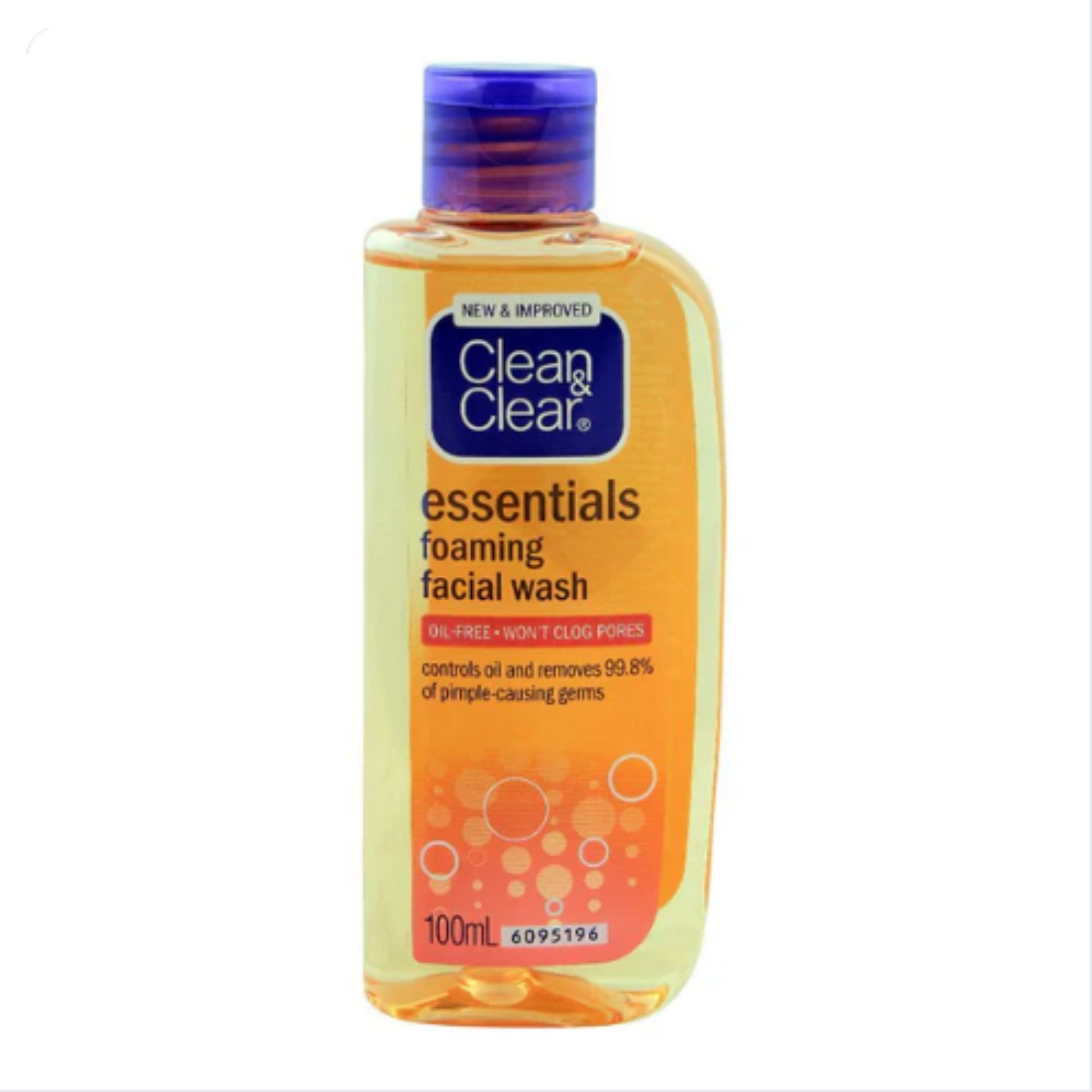 Clean & Clear Foaming Face Wash Oil Free - 50Ml - ZEDSHOPPE