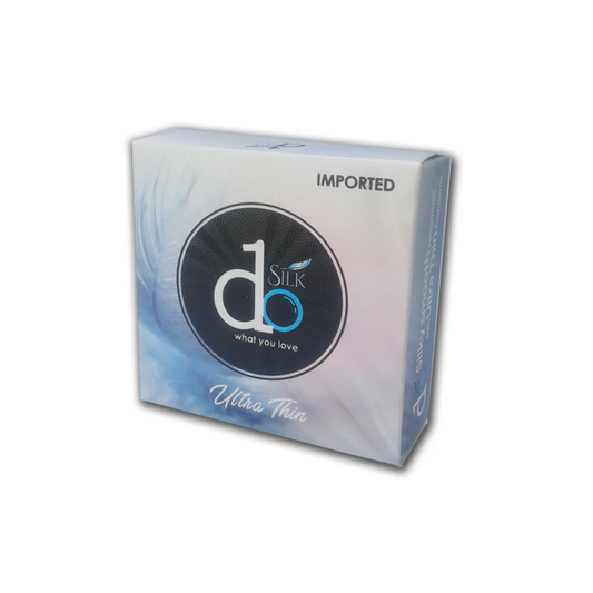 DO Ultra Thin Silk Condoms Pack of 3 box - natural feel condoms -ZEDSHOPPE®